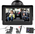 Baby Car Camera 4.3in HD Baby Car Mirror Monitor - Safe Rear-Facing