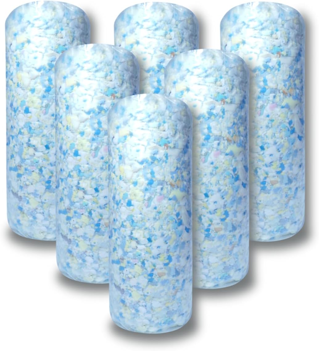 BOXIN 30lbs Shredded Memory Foam: Soft Pillow & Cushion Filler