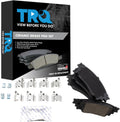 TRQ Rear Premium Posi Ceramic Brake Pad Set for Lexus NX200t NX300h