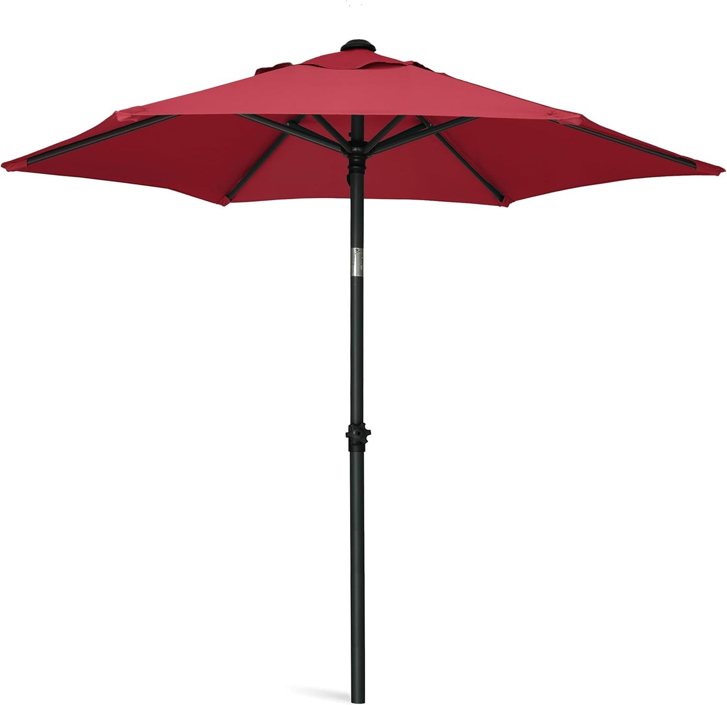 5.8ft Patio Umbrella with Push Button Tilt for Outdoor Spaces