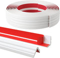 40FT Flexible Wall Corner Protector Moulding Trim - Peel & Stick