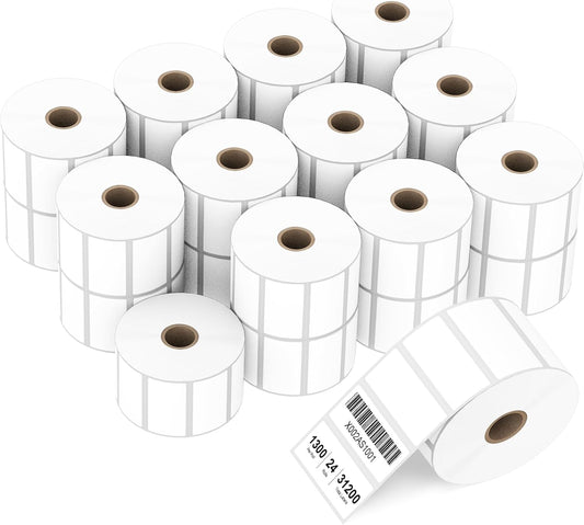 Premium Adhesive 2x1 Labels - Rollo & Zebra Compatible