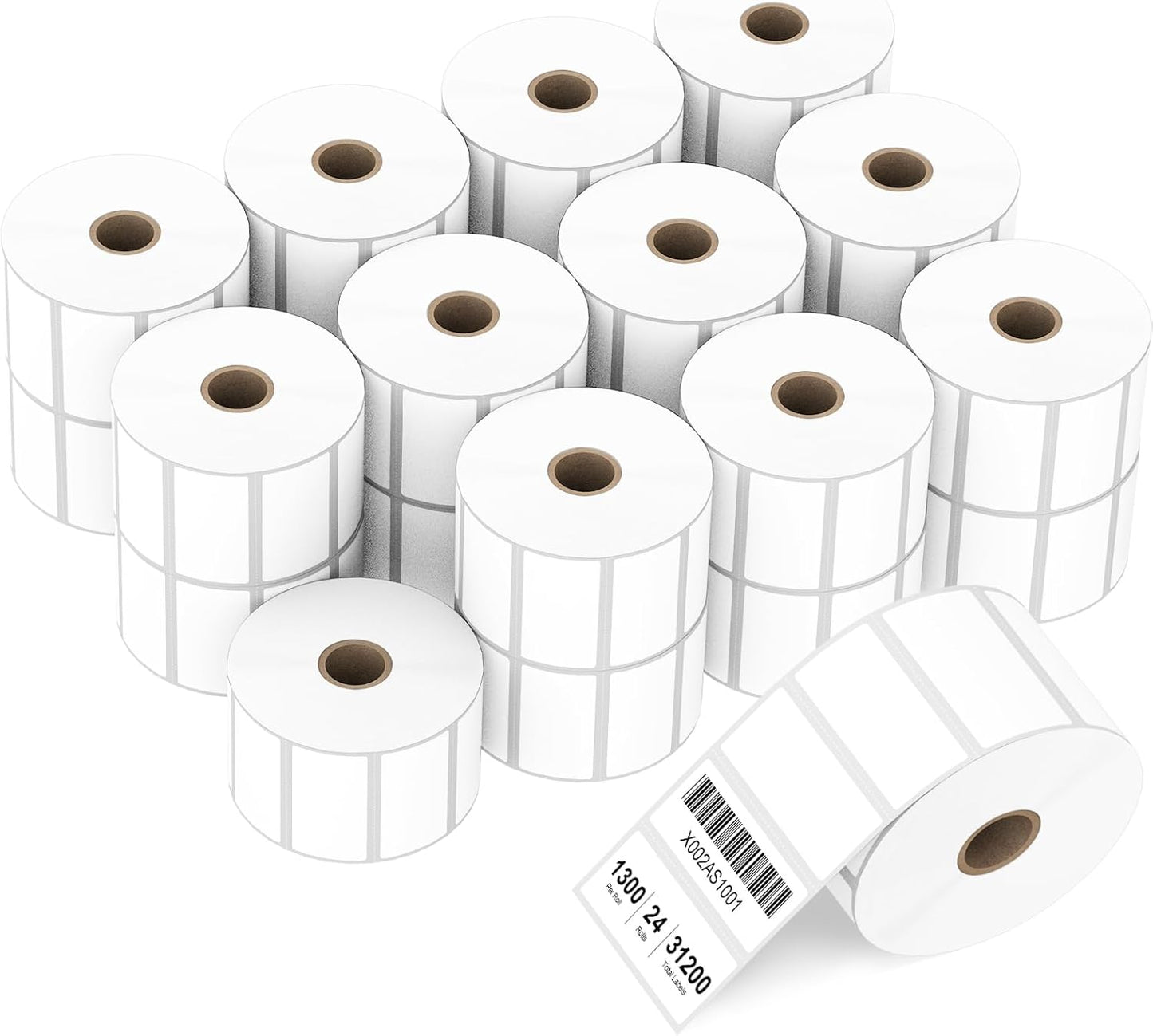 Compatible 2in x 1in Direct Thermal Labels for Shipping Needs