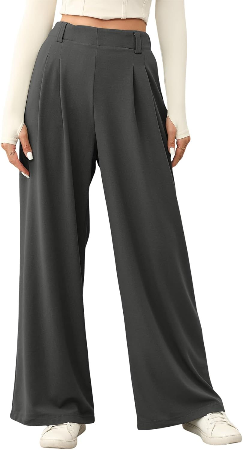 EVALESS Women's Wide Leg Pants for Comfort and Style