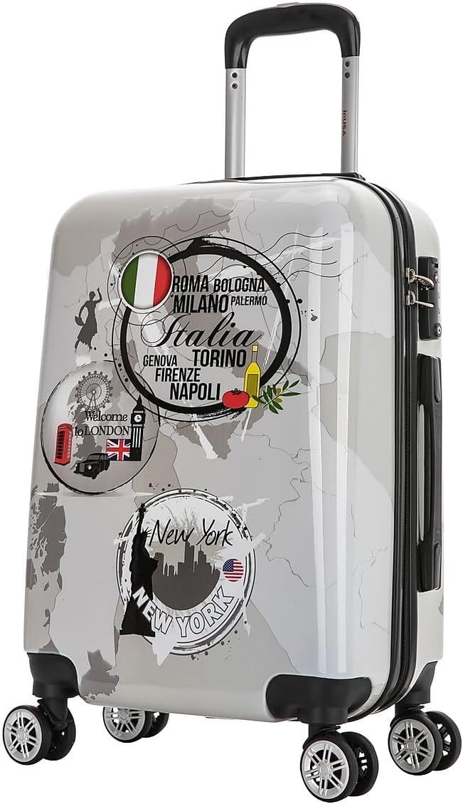 Durable Lightweight Hardside Suitcase with Spinner Wheels