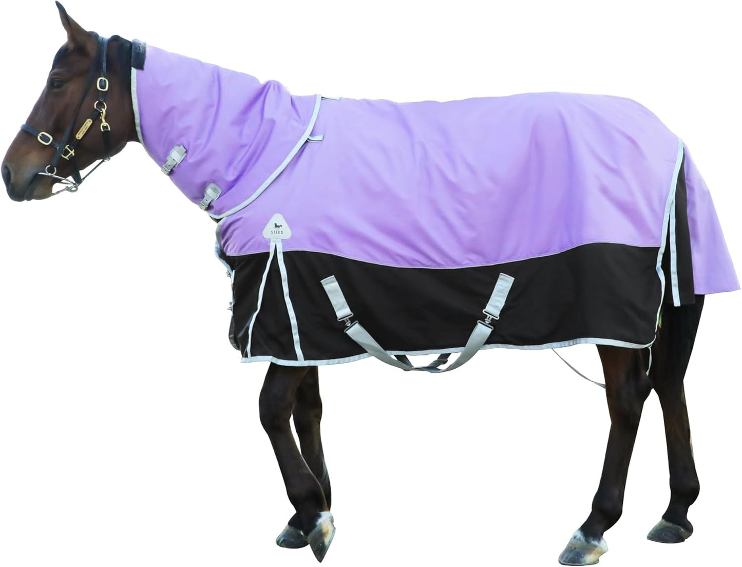 Premium Waterproof Horse Blanket - Warm 1600D 400g Fill - 78in