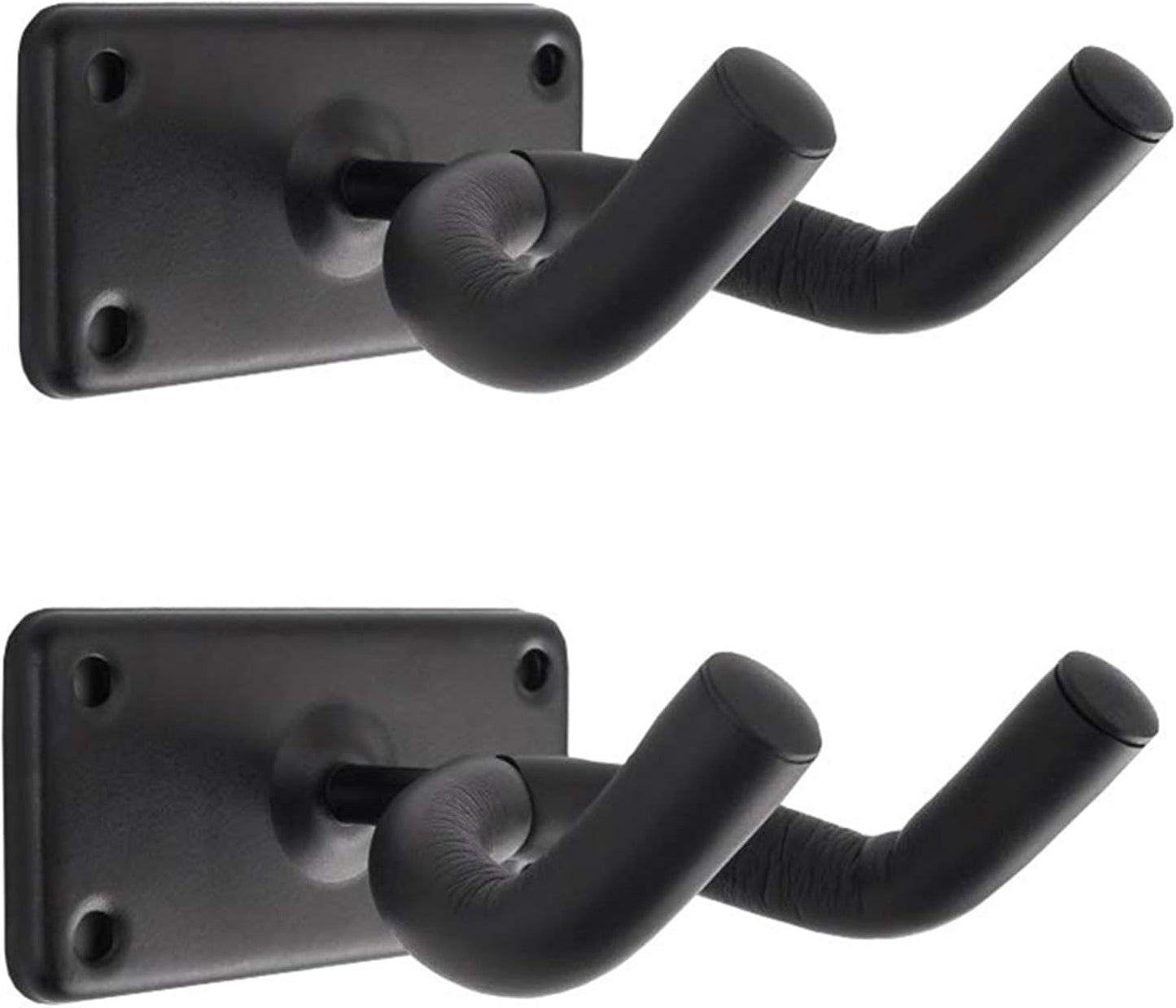 Securely Display Guitars with Metal Wall Hook - 2 Pack