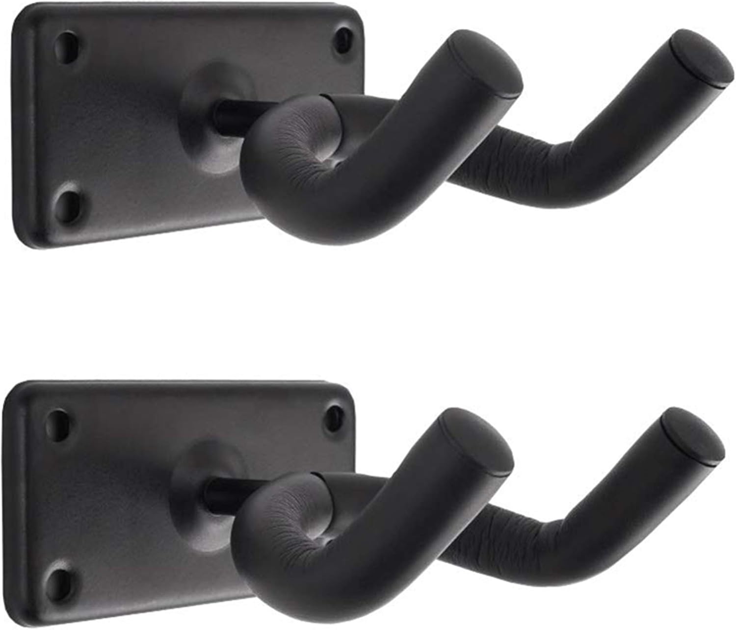 Securely Display Guitars with Metal Wall Hook - 2 Pack