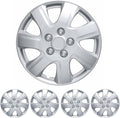 BDK 16 in Hubcaps Set of 4 - Snap-On Replacement for Steel Rims