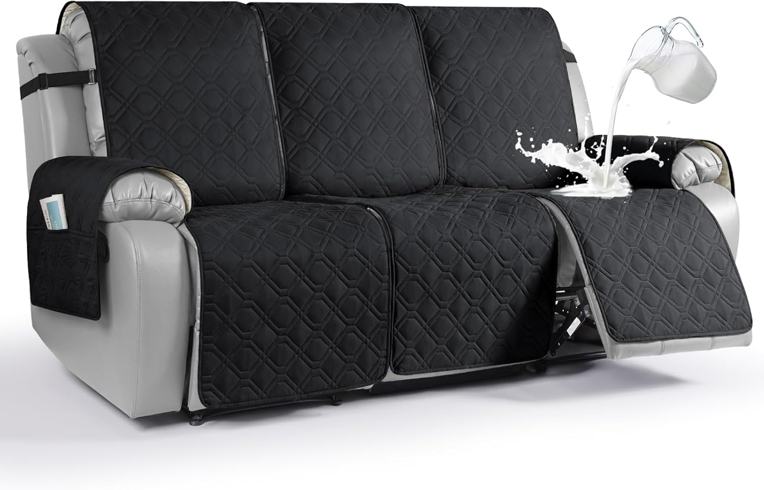 VANSOFY Waterproof Recliner Couch Covers for Pets and Kids