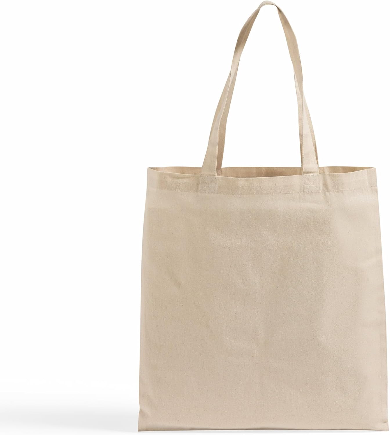 Eco-Friendly Canvas Tote Bags - Reusable Bulk Cotton 24 Pack