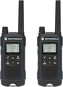 MOTOROLA SOLUTIONS Talkabout T460 Rechargeable Two-Way Radio Pair