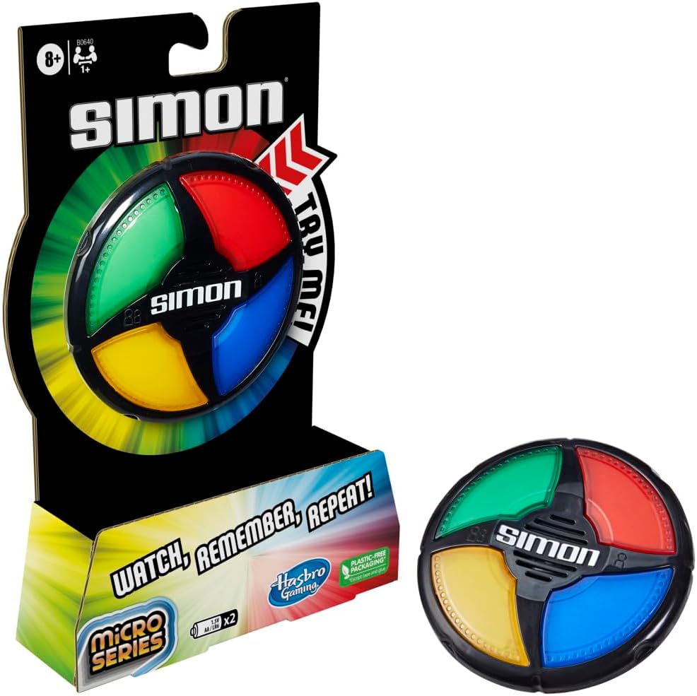 Simon Micro: Classic Gameplay, Compact Fun!