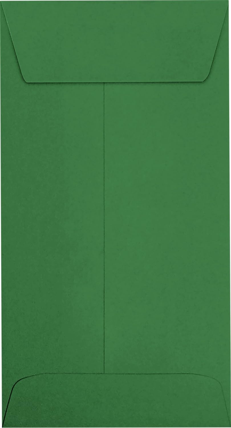 LUXPaper #7 Coin Envelopes with Peel & Press Closure for Security