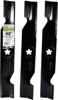 MaxPower 561735B 3 Blade Set for 48 in. Mowers 16-5/8ft