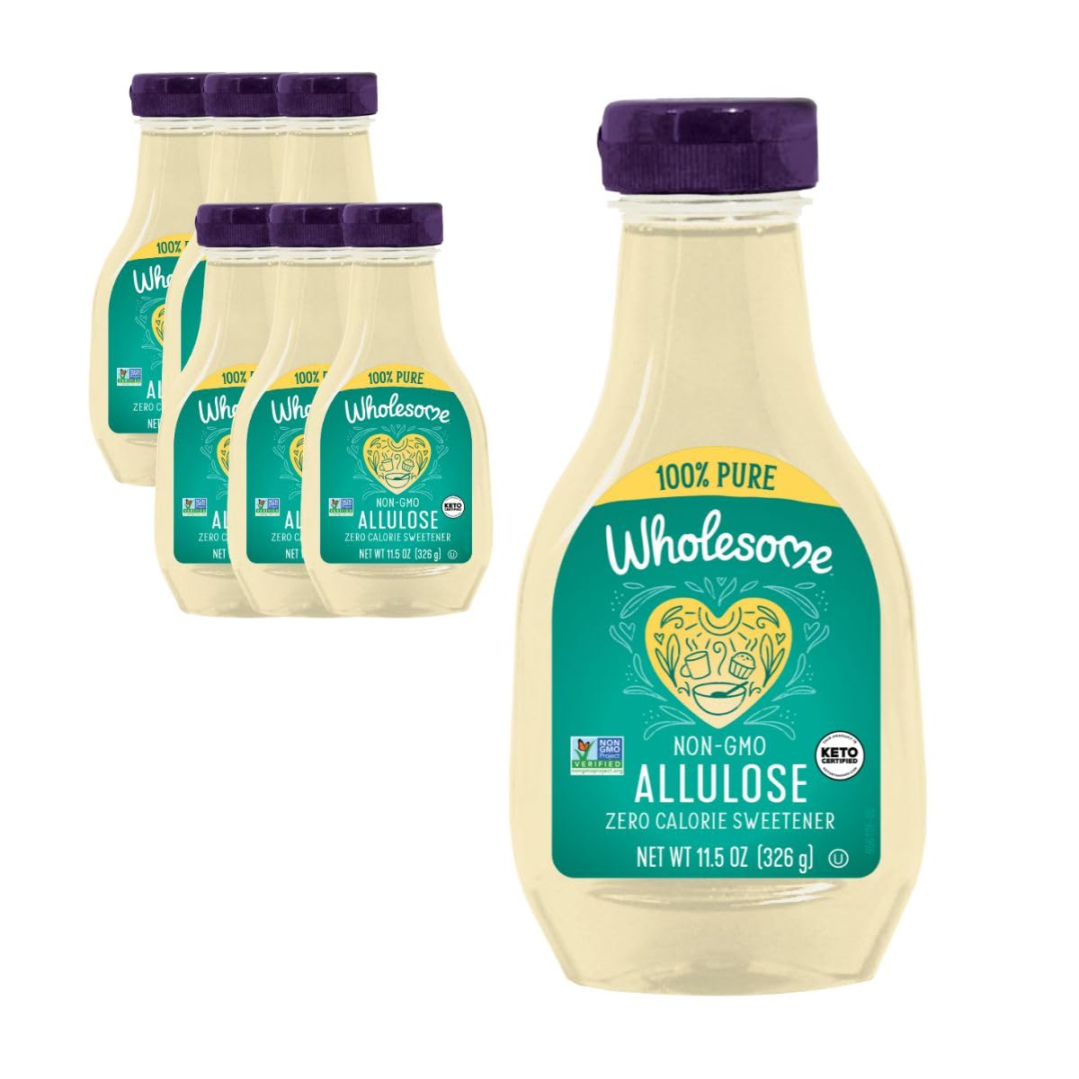 Wholesome Sweeteners Allulose Liquid Sweetener, Keto Friendly