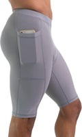 Compression Shorts for Men - Long Fit Athletic Support for Running
