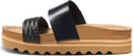 Women's Cushion Vista Hi Platform Sandal - Vegan Leather Comfort