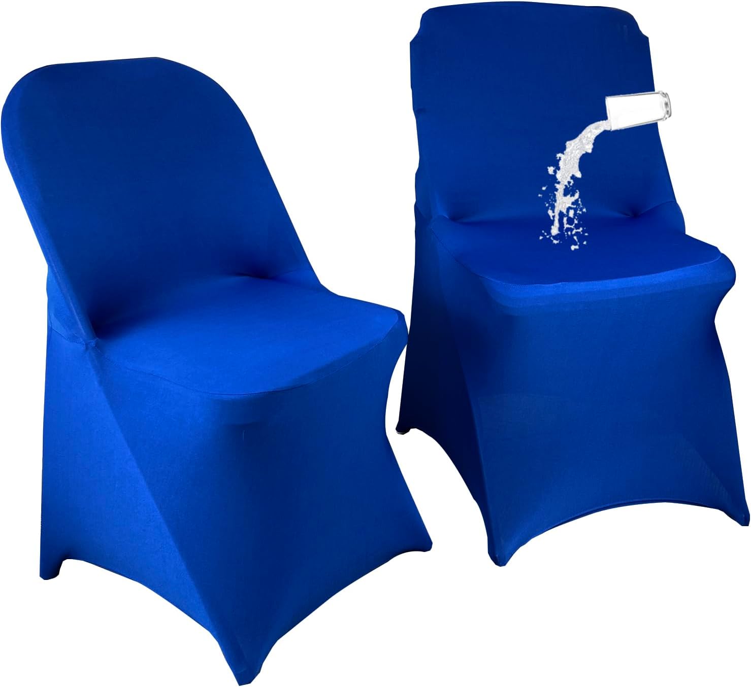 40PCS Stretch Spandex Folding Waterproof Chair Covers for Events