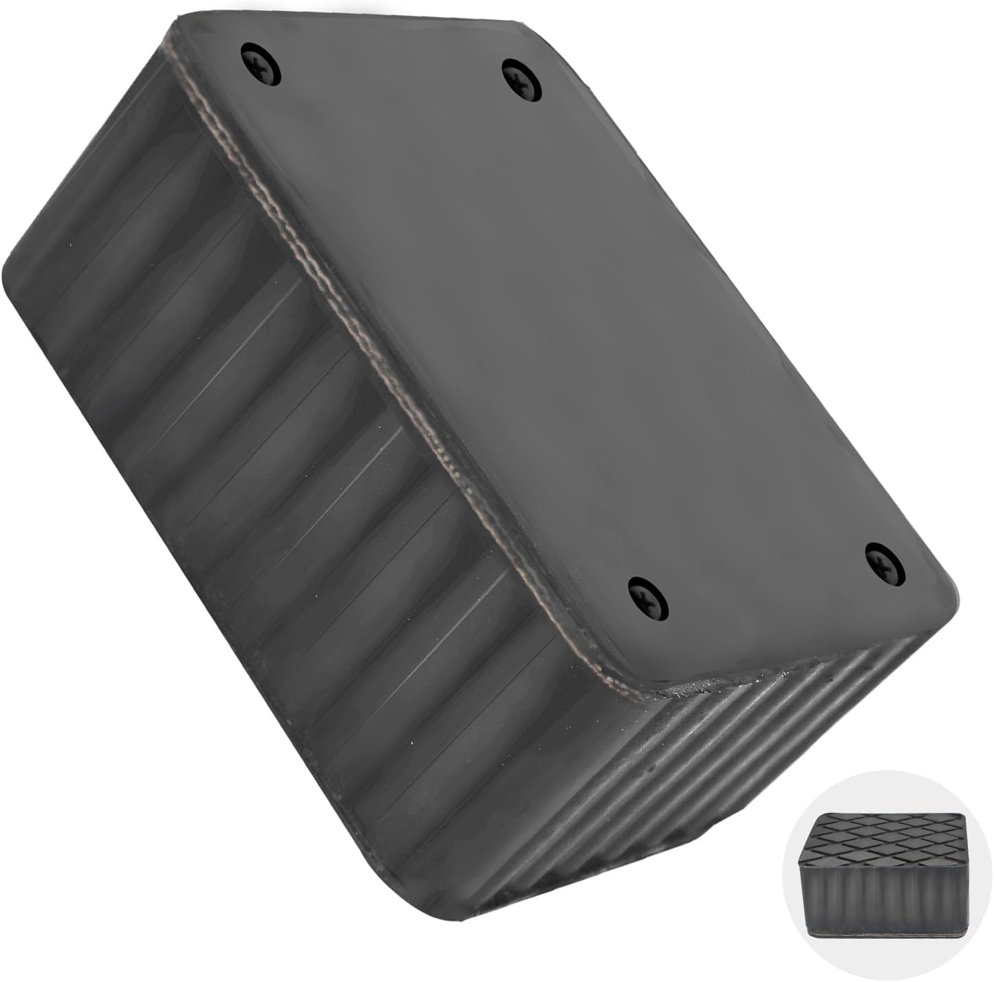 Heavy Duty Rubber Blocks for Car Lift and Garage Use