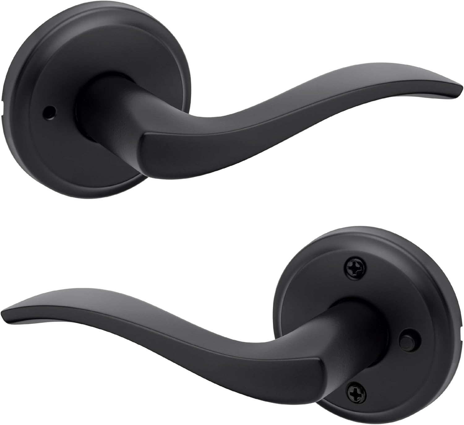 Kwikset Sedona Interior Privacy Door Handle for Bedrooms & Baths