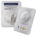 2025 1 oz American Silver Eagle Coin Gem Uncirculated PCGS - First Day