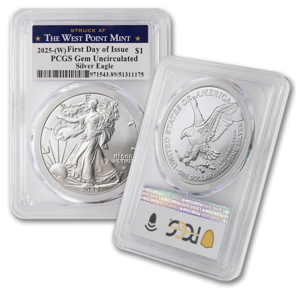2025 1 oz American Silver Eagle Coin Gem Uncirculated Review