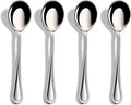 18/10 Stainless Steel Soup Spoons 7-in Set of 12 - Heavy Duty