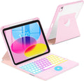 Touchpad Keyboard Case for iPad 11in A16 / 10.9in 10th Gen - 360