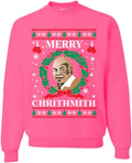 Ugly Christmas Sweater Crewneck - Funny Holiday Graphic Sweatshirt Get