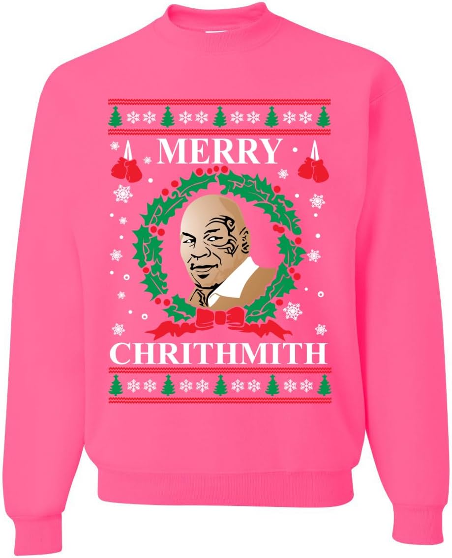Wild Bobby Merry Chrithmith Ugly Christmas Sweater for All