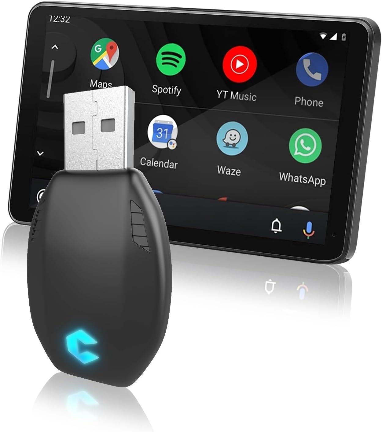 Wireless Carplay & Android Auto Adapter - Fast & Stable Connectivity!