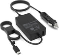 100W Laptop Car Charger USB C Compatible with Dell/Lenovo/HP - Fast