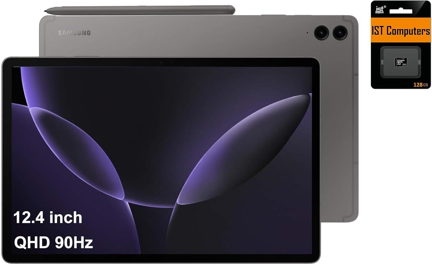 Samsung Galaxy Tab S9 FE+ Plus Tablet with S Pen and 18-hr Battery