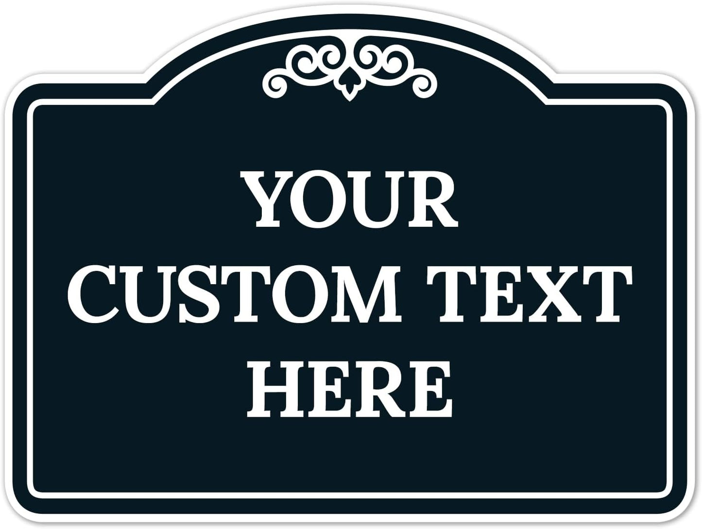 Custom Decorative Sign for Business and Home - 18x24 Inches