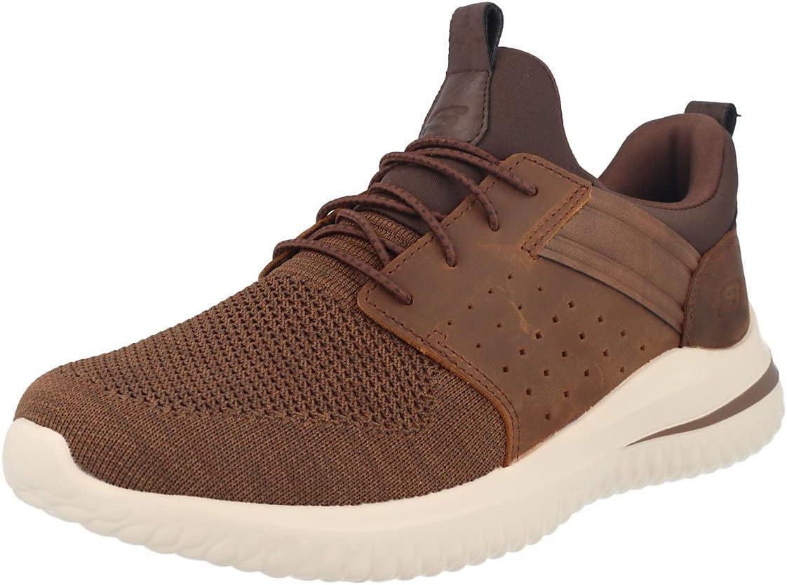 Skechers Men's Delson 3.0 Cicada Sneaker for Ultimate Comfort