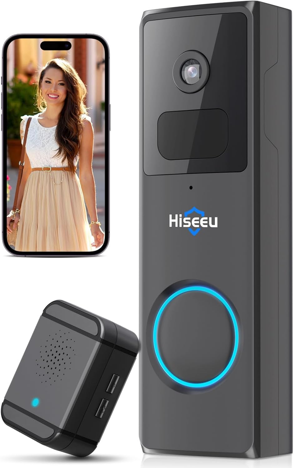 Hiseeu Wireless Doorbell Camera: Smart Security Solution