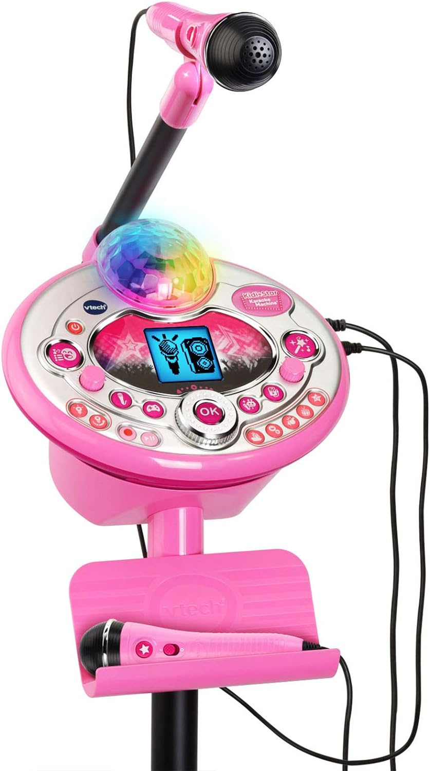 VTech Kidi Star Deluxe Karaoke Machine - 2 Microphones for Dynamic Duets!