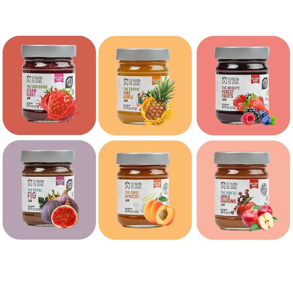 No Sugar Added Jams - Healthy Fruit Spreads for Breakfast