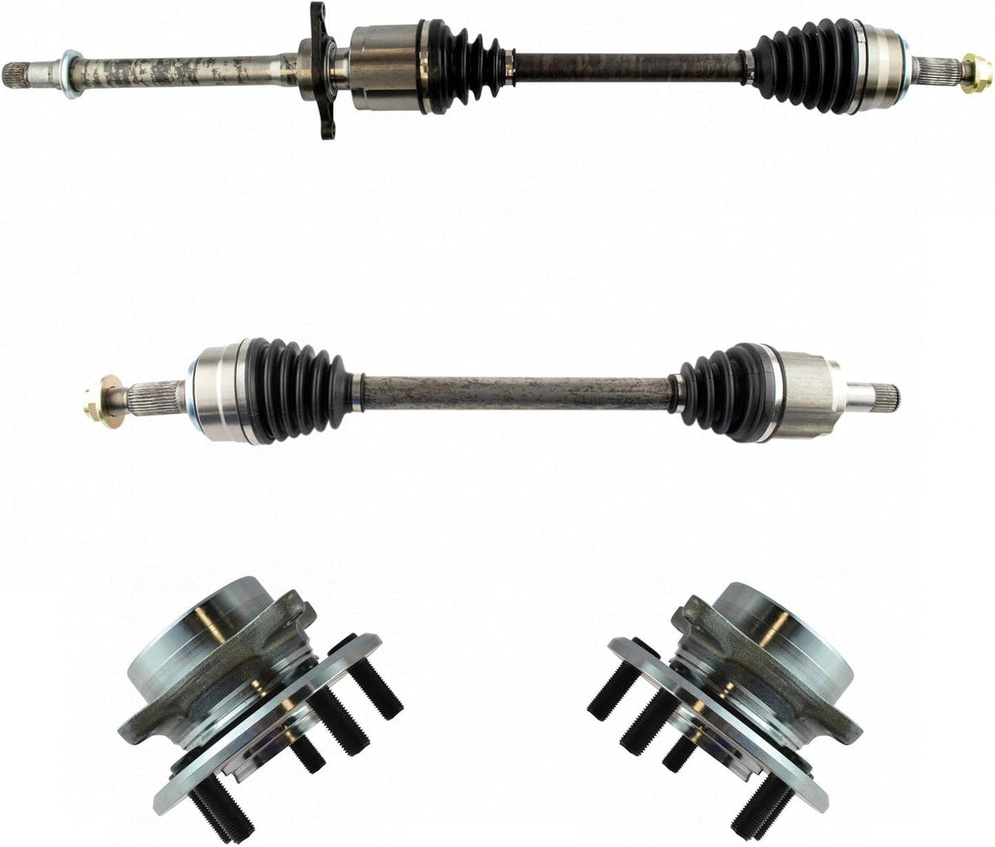TRQ Front Driver & Passenger Side Drivetrain Kit for Honda Odyssey