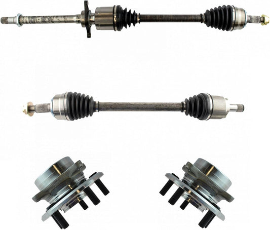 TRQ Front Driver & Passenger Side Drivetrain Kit for Honda Odyssey