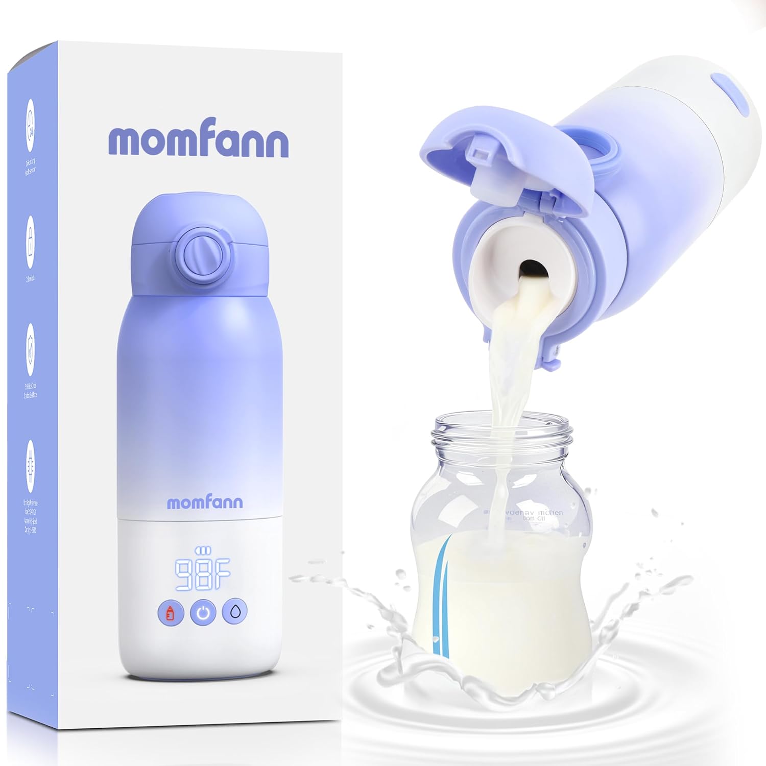 Portable Bottle Warmer for Travel with Dual Heating Modes