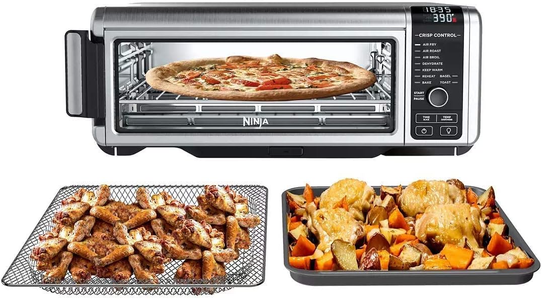 Ninja 9-in-1 Digital Air Fry Oven - Renewed Stainless Steel