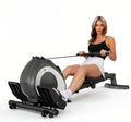 NAYSAYE Magnetic Rowing Machine: Quiet Resistance, App Compatible, Burn Fat & Sculpt