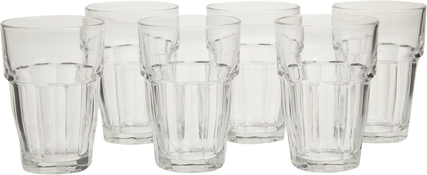 Bormioli Rocco Rock Bar Stackable Super Cooler Glass Set of 6