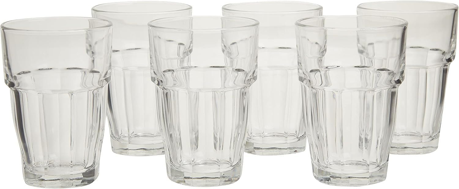 Bormioli Rocco Rock Bar Stackable Super Cooler Glass Set of 6