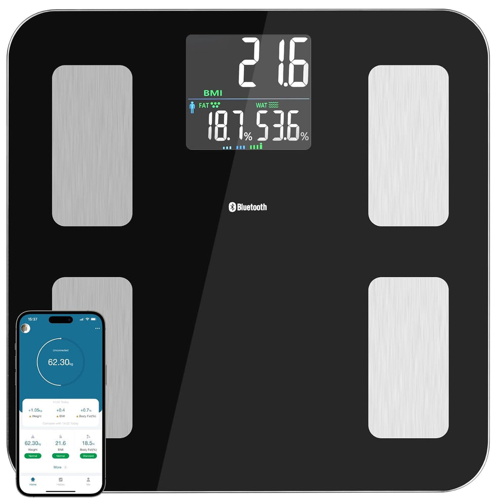 Smart Bathroom Scale With BMI Body Fat Analysis GearMustHave smart-bathroom-scale-with-bmi-body-fat-analysis-gearmusthave