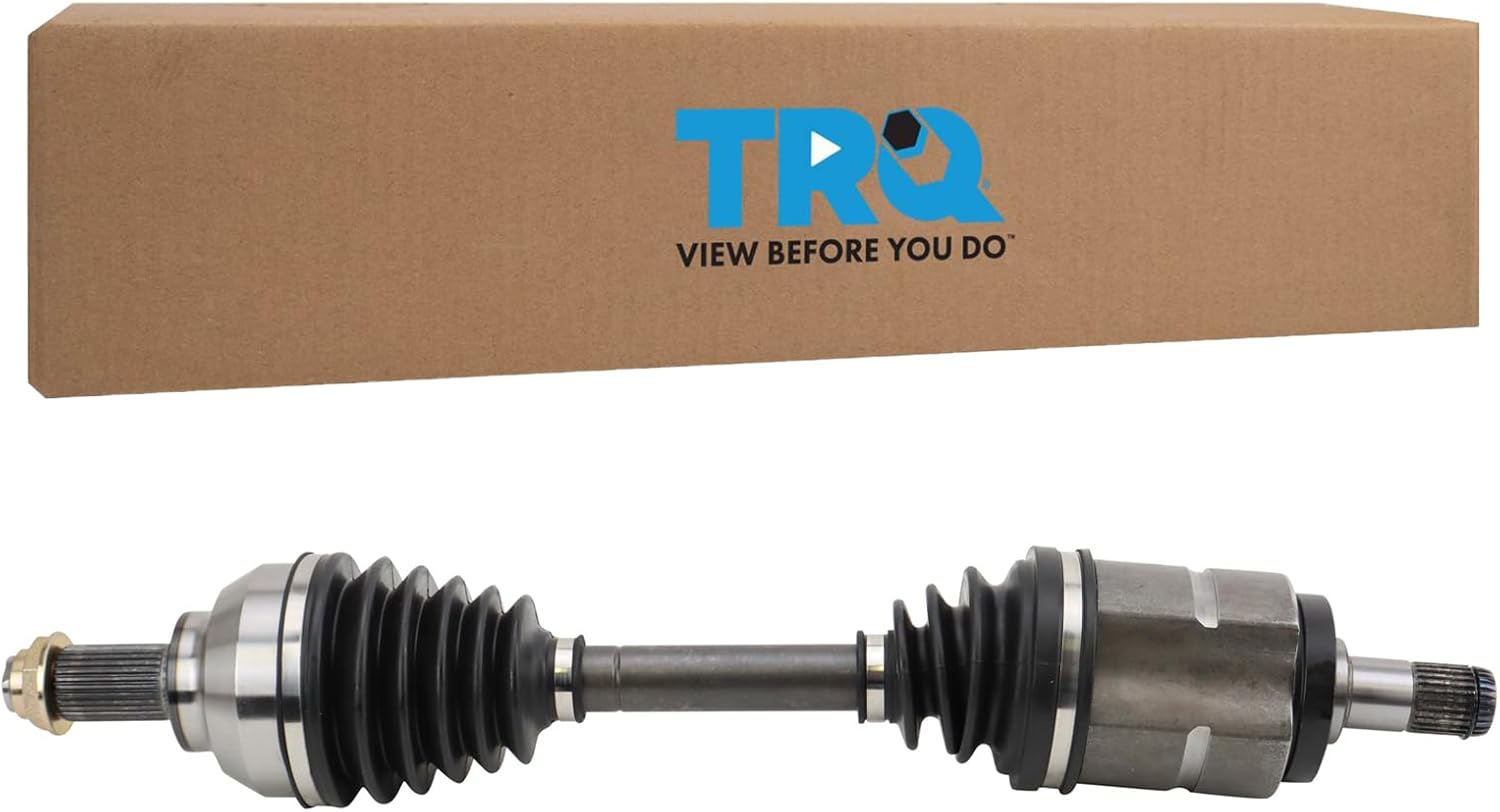 TRQ Front Left CV Axle Shaft Assembly for BMW 325xi 330xi AWD