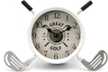 Golf Clubs Desk Clock - Unique Golf Office Decor