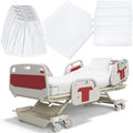 Hospital Bed Sheets 12 Pc Set 36 x 84 x 14 in - Durable Comfort